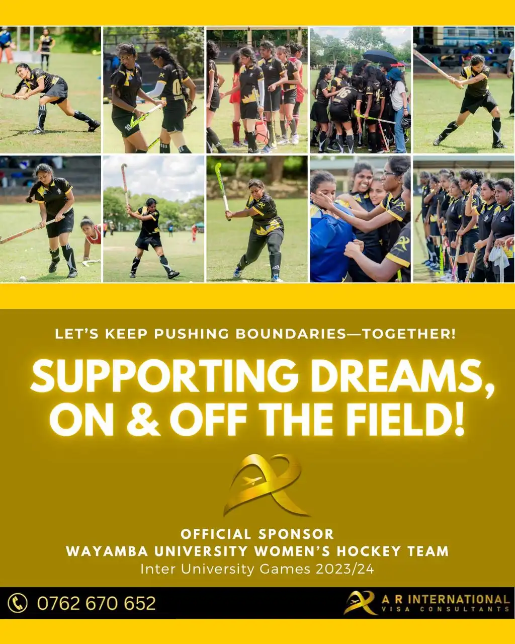 Wayamba University Women's Hockey Team